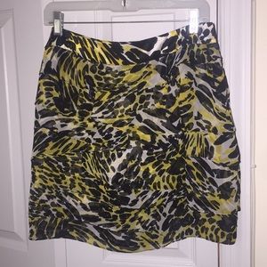 Cache animal print skirt